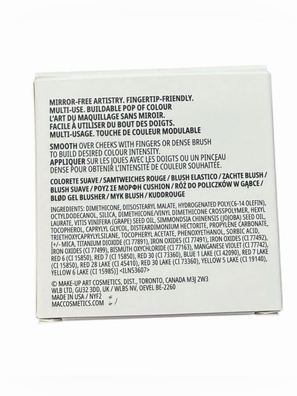 MAC GlowPlay Cushiony Blush in That’s Peachy - Picture 2 of 3